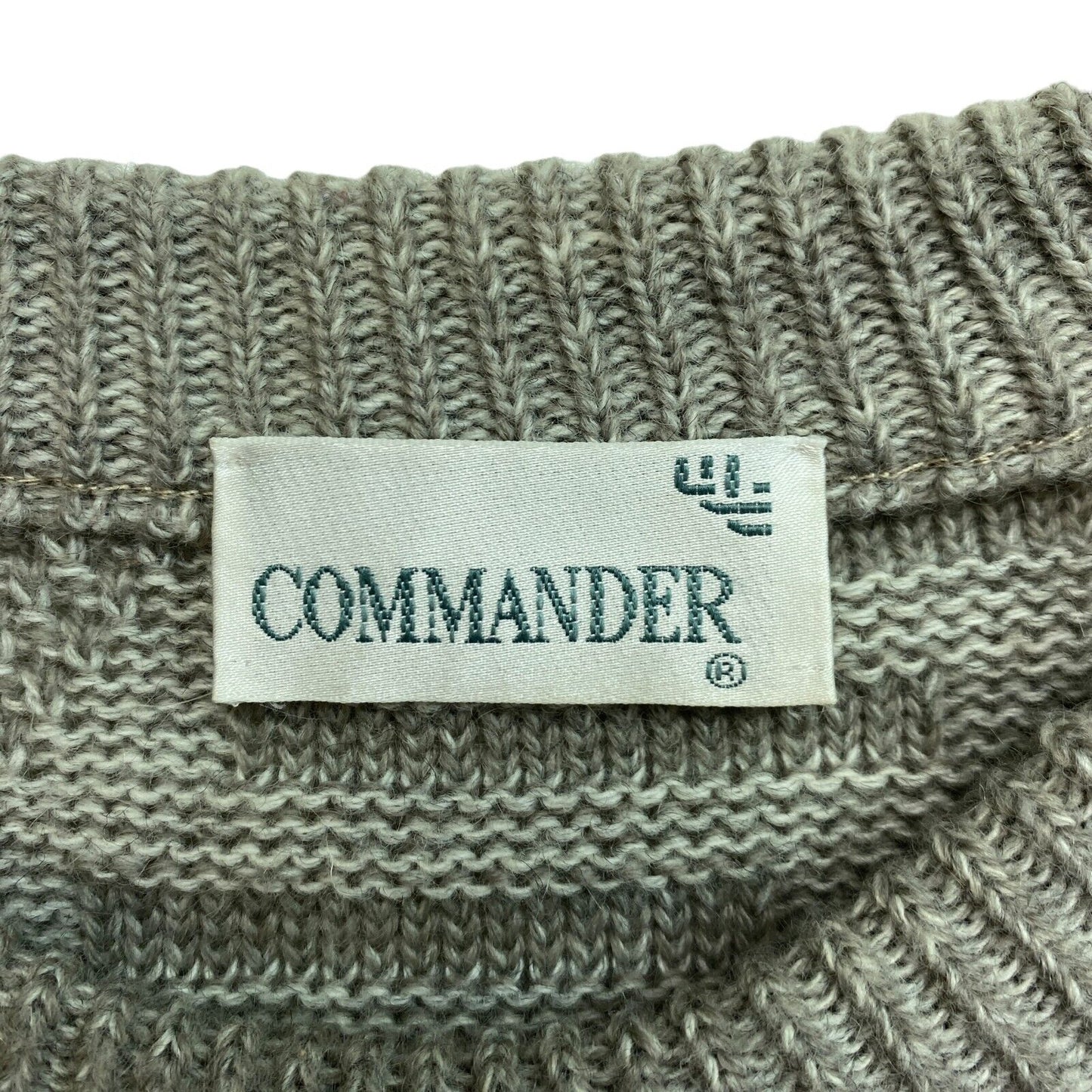 Cosby Vintage Retro 90s COMMANDER Sweater Pullover Size EU 50 UK/US 40 M