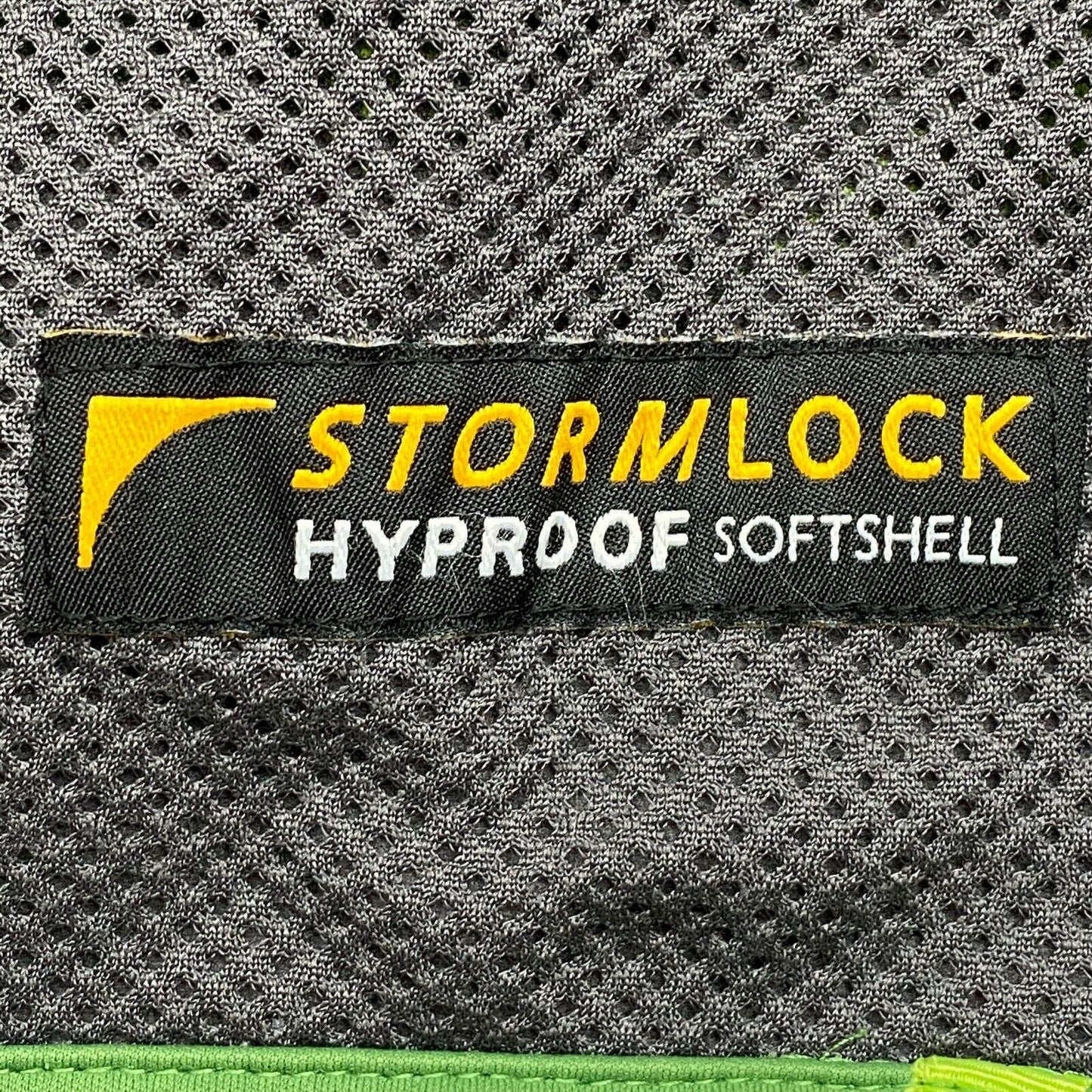 Jack Wolfskin Stormlock Hyproof Softshell Green Jacket Size S