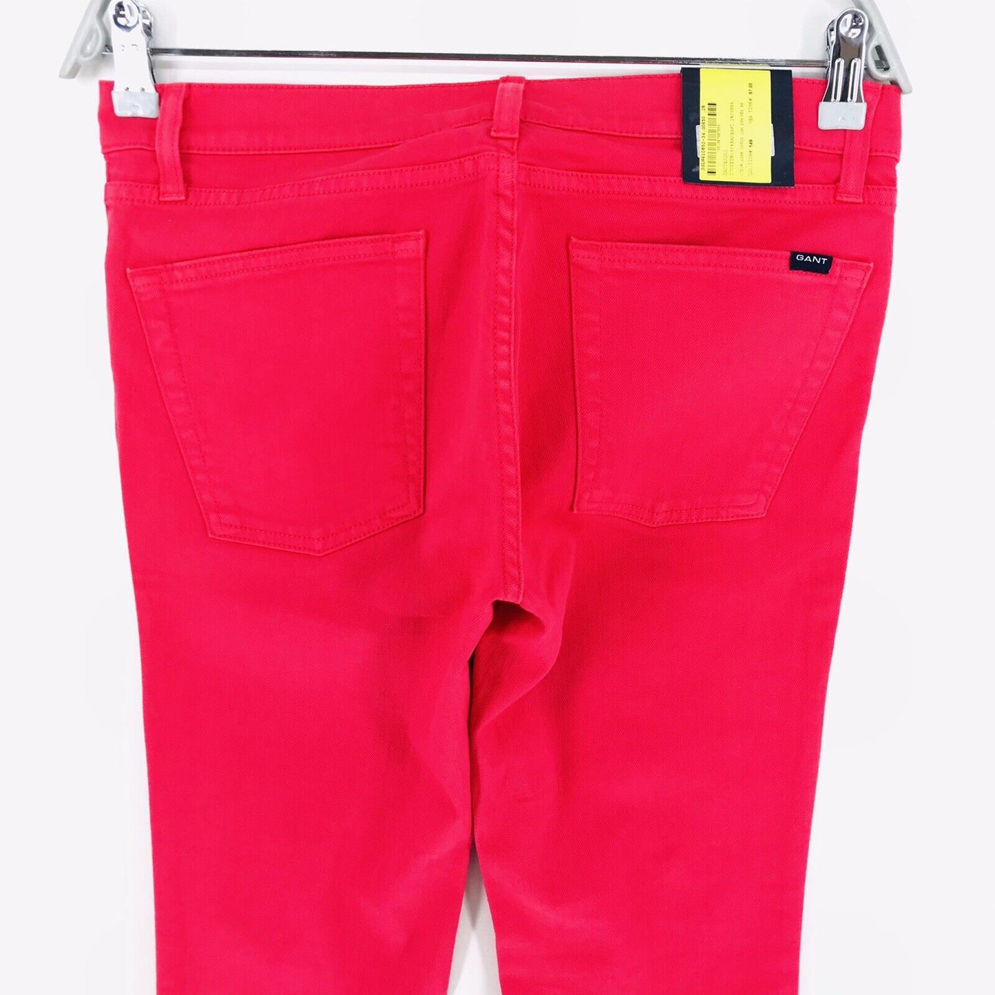 UVP €149 GANT NELLY Damen Pink Low Waist Regular Fit Narrow Leg Jeans W28 L34