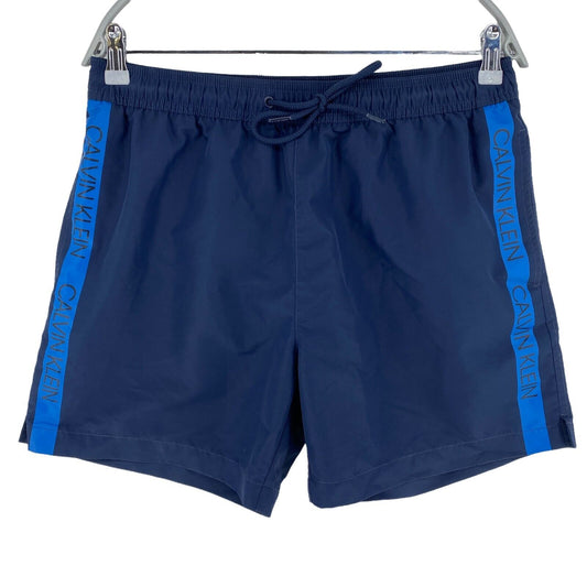 CALVIN KLEIN Navy Blue Swimwear Swimming Trunks Shorts Size M W29