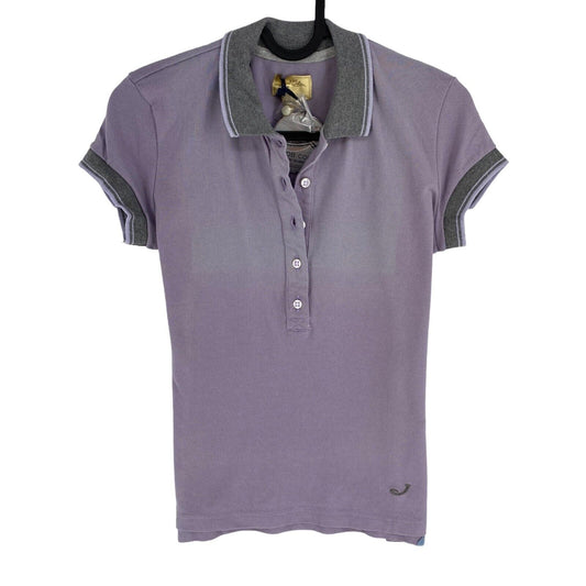 JACOB COHEN Women J229 Purple Polo Shirt Size XS