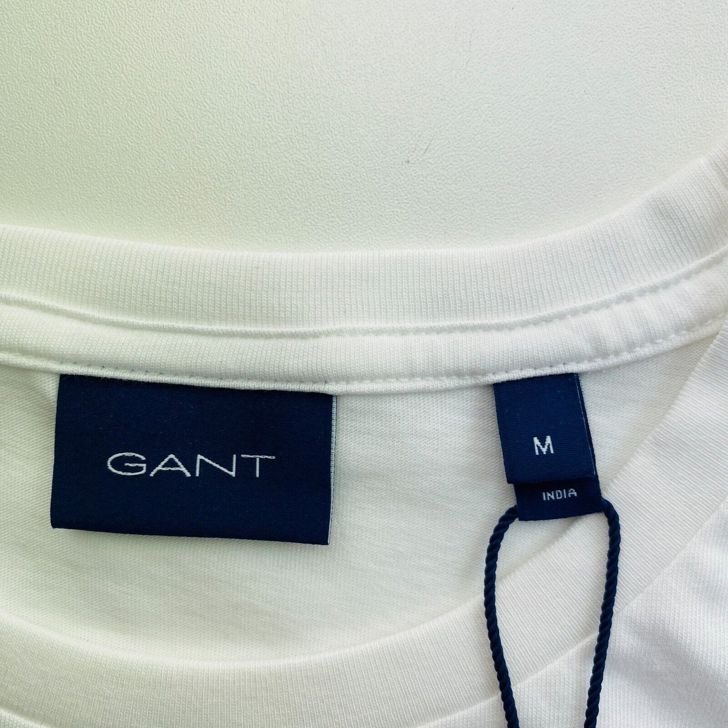 GANT White Original Crew Neck T Shirt Size M