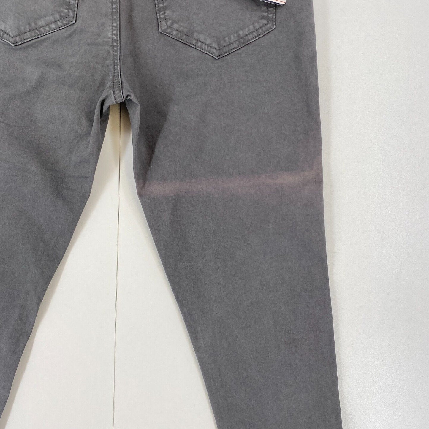 U.S. POLO ASSN Women Grey Skinny Fit Jeggings Trousers W27 L34