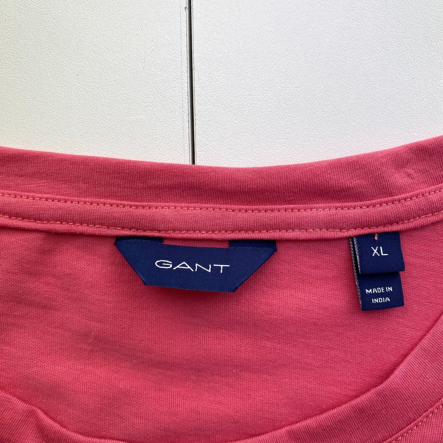 GANT Women Pink The Original Crew Neck Short Sleeve T Shirt Size XL