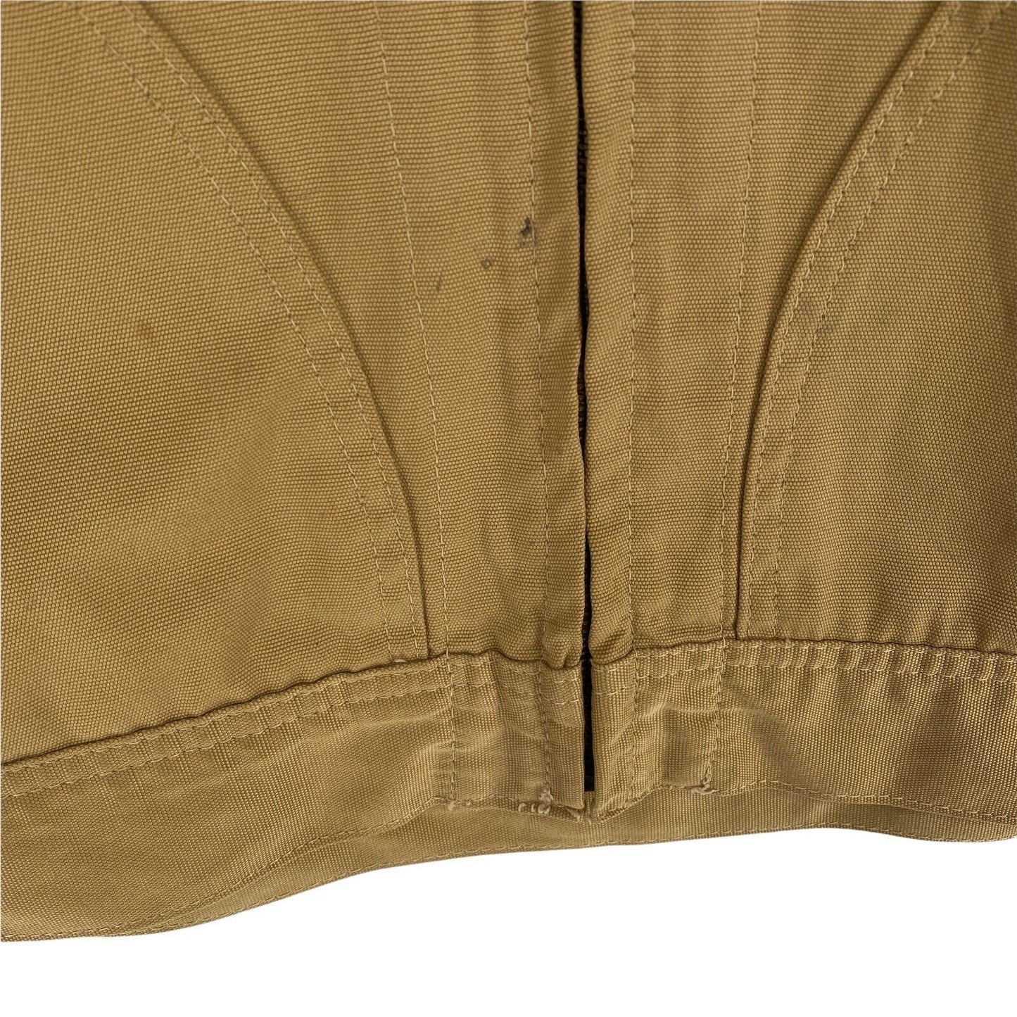 Lee Light Brown 100% Cotton Zip Jacket Size M