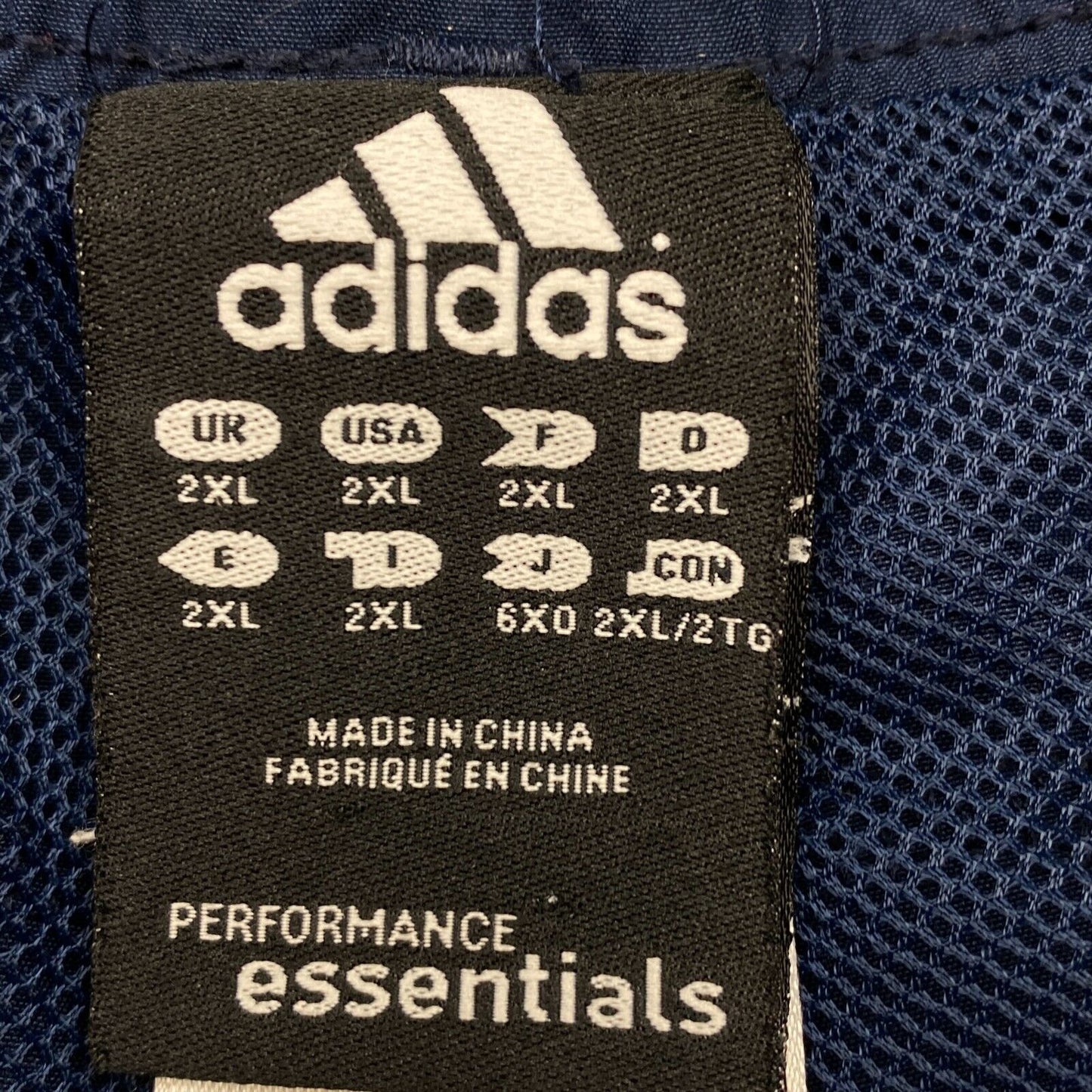 adidas Performance Essentials Activewear-Shorts, Marineblau, Größe 2XL W42