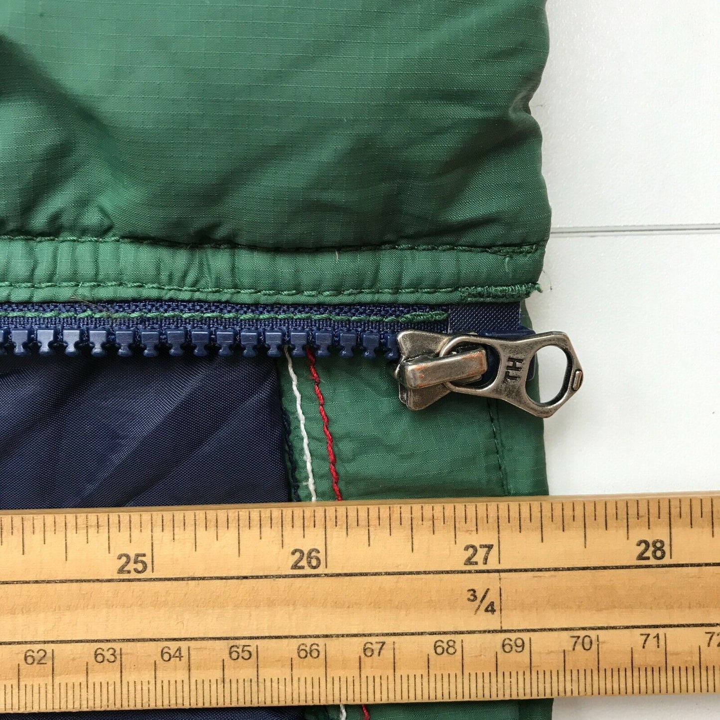 TOMMY HILFIGER Pufferjacke mit Daunenfüllung, grün, Größe 176 cm