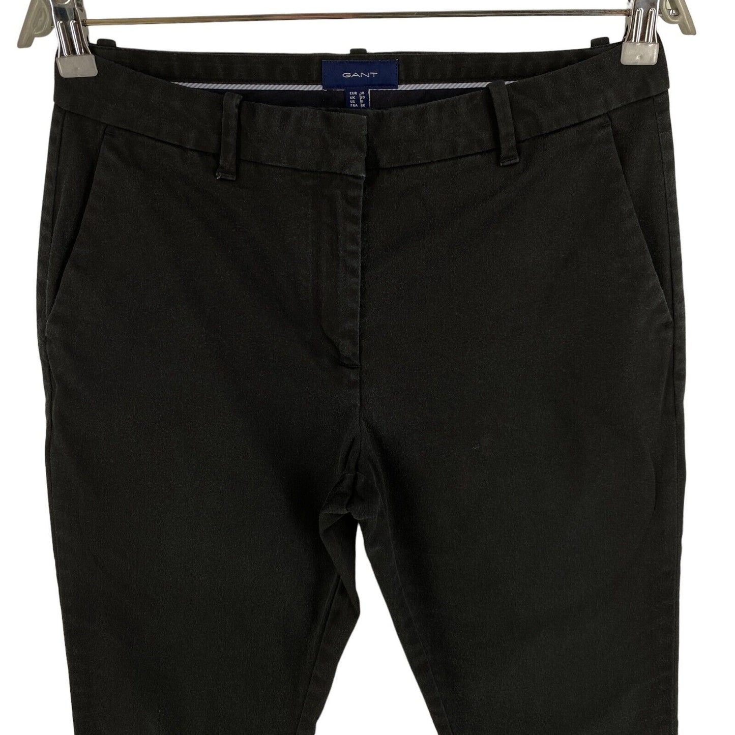 GANT Schwarze Tech Prep Chinohose, Größe EU 38, UK 10, US 8