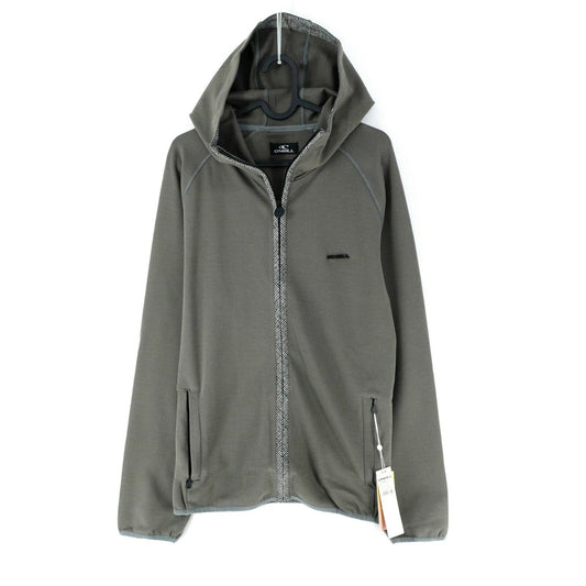 O'NEILL XPLR Super Fleece Gris Full Zip Sweat à capuche Veste Jumper Taille M