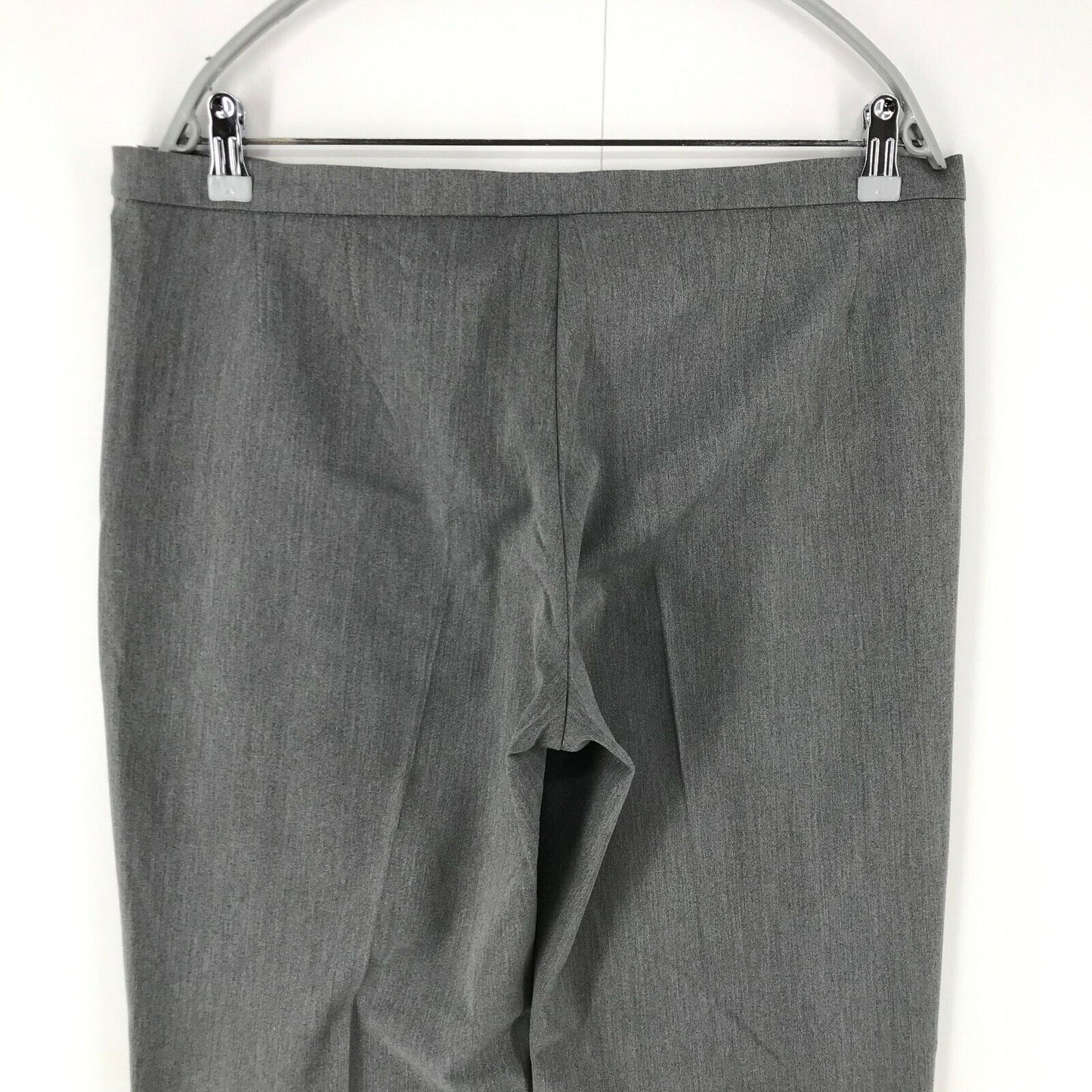 Conte of Florence Women Grey Regular Fit Trousers Size XXL / EU 44 / UK 18