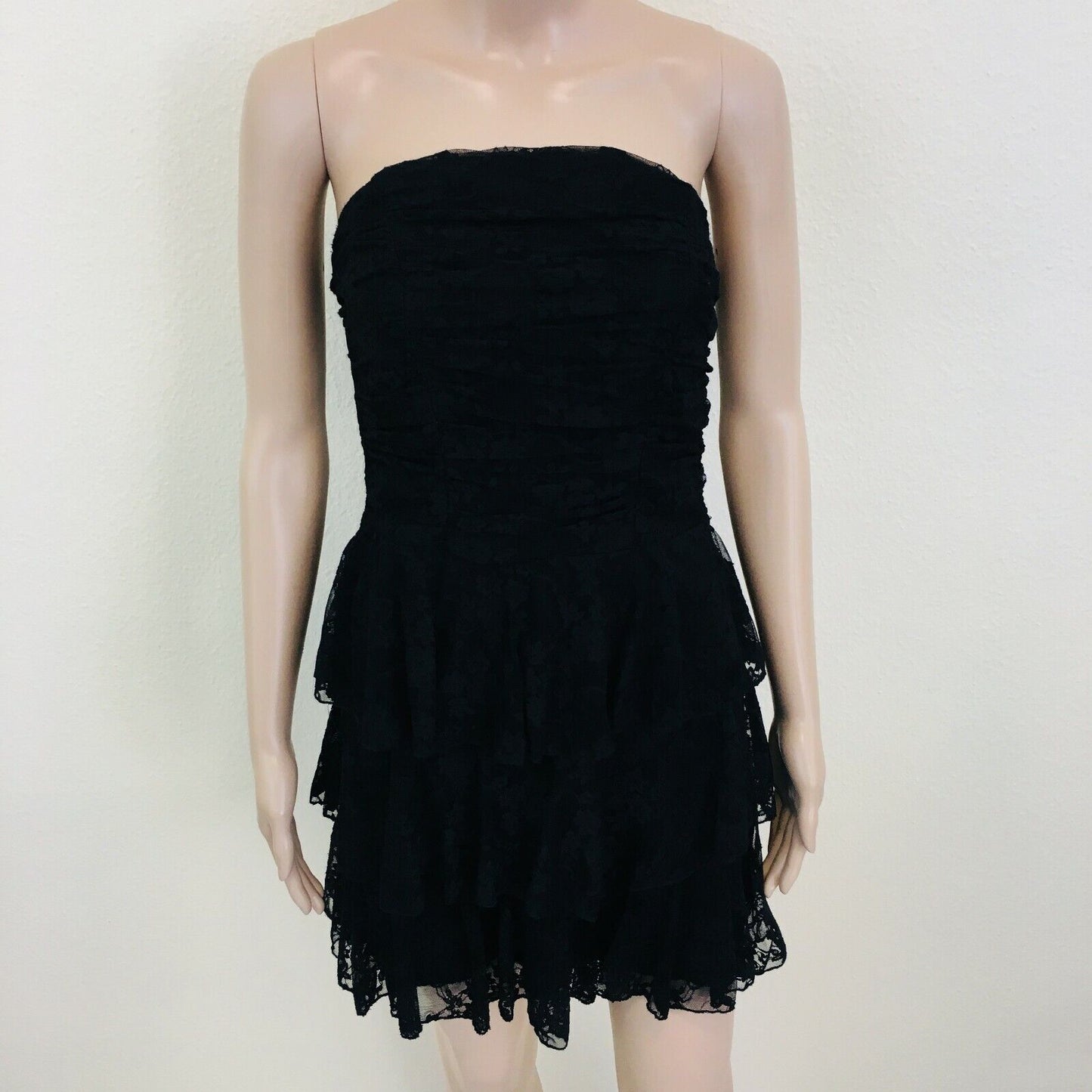 Jennyfer Black Short Sleeveless Evening Dress Size M