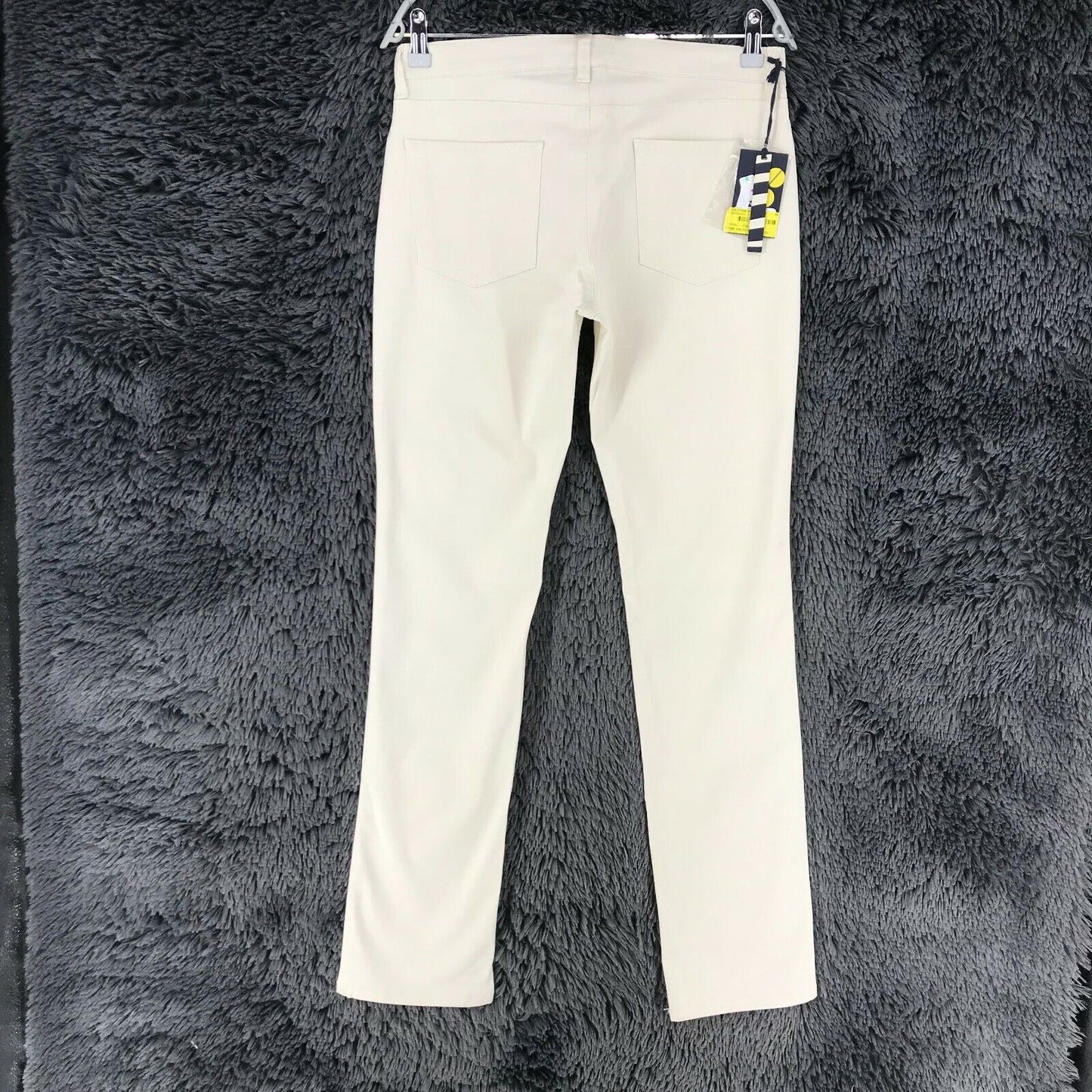 MARINA YACHTING Damen Jeans Slim Fit Hellbeige Größe W28