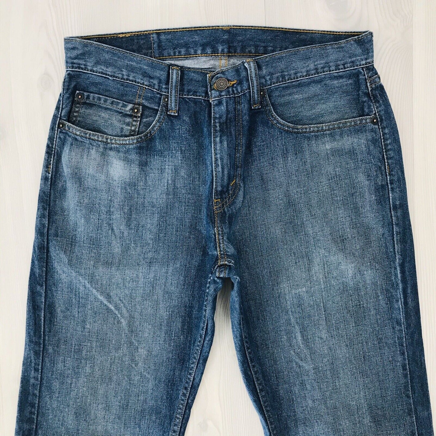 Levi's 559 Dark Blue Relaxed Straight Fit Jeans Size W31 L32