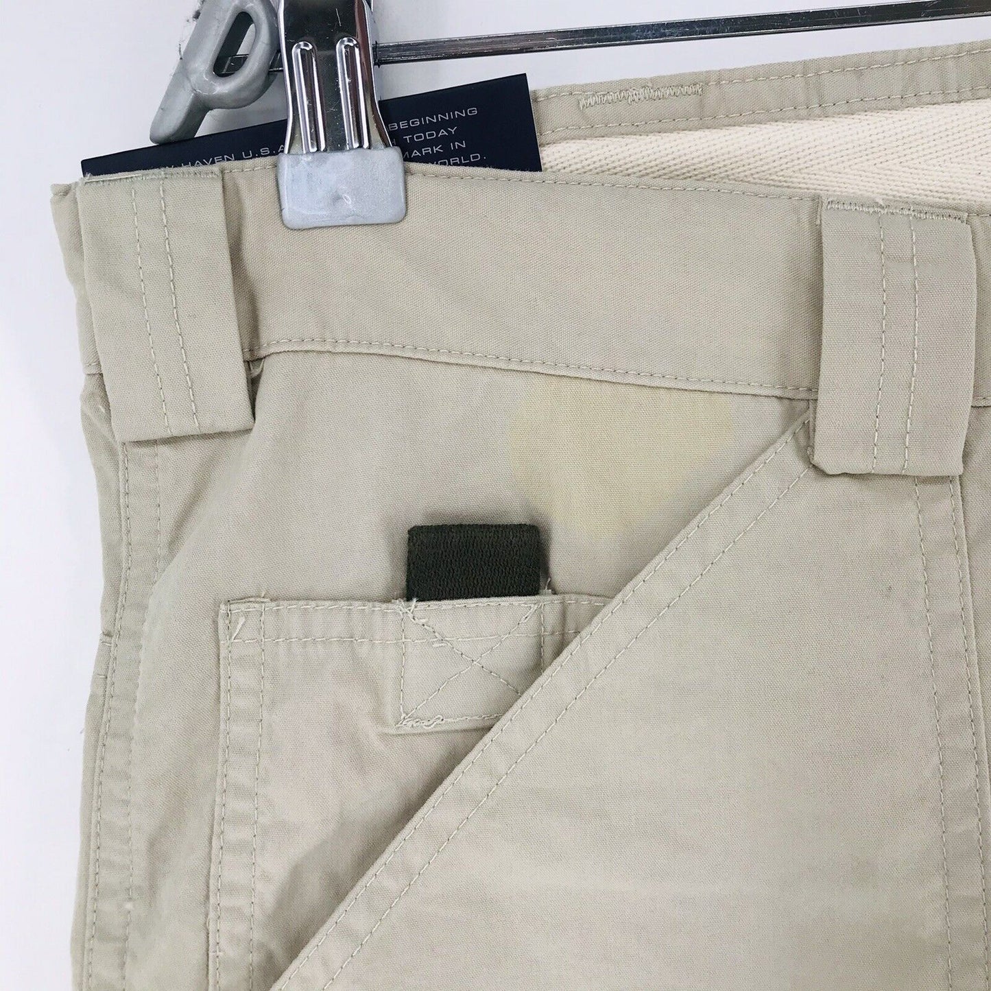 GANT Khaki Beige Regular Straight Fit Chino Travel Pants Trousers W32 L36