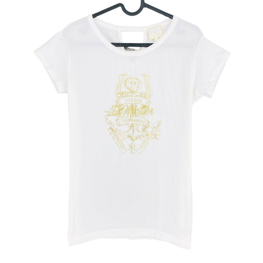 LA MARTINA White Crew Neck T Shirt Size 1 XS