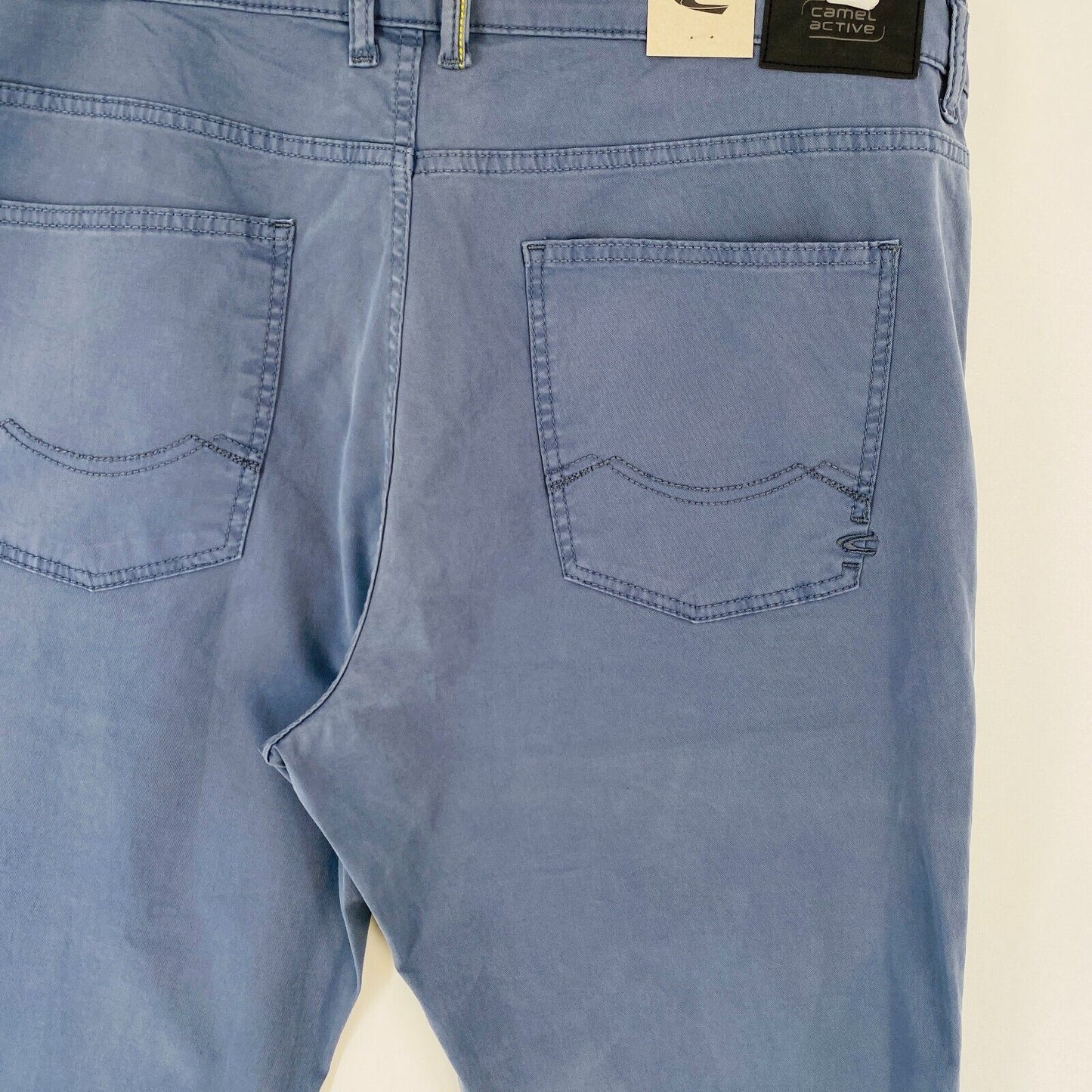 Camel Active HOUSTON Mens Light Blue Regular Straight Fit Jeans Size W40 L34