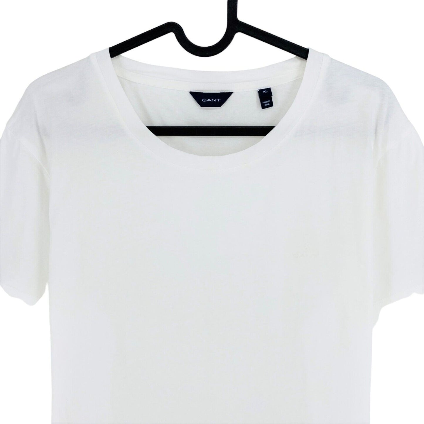 GANT White Crew Neck Short Sleeves T Shirt Size XL