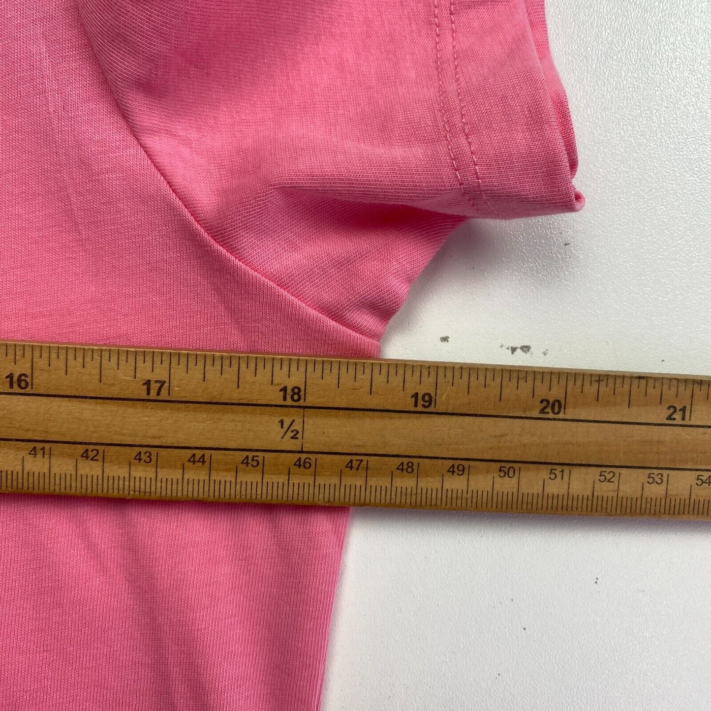 GANT Women Pink Logo Crew Neck Short Sleeves T Shirt Size M