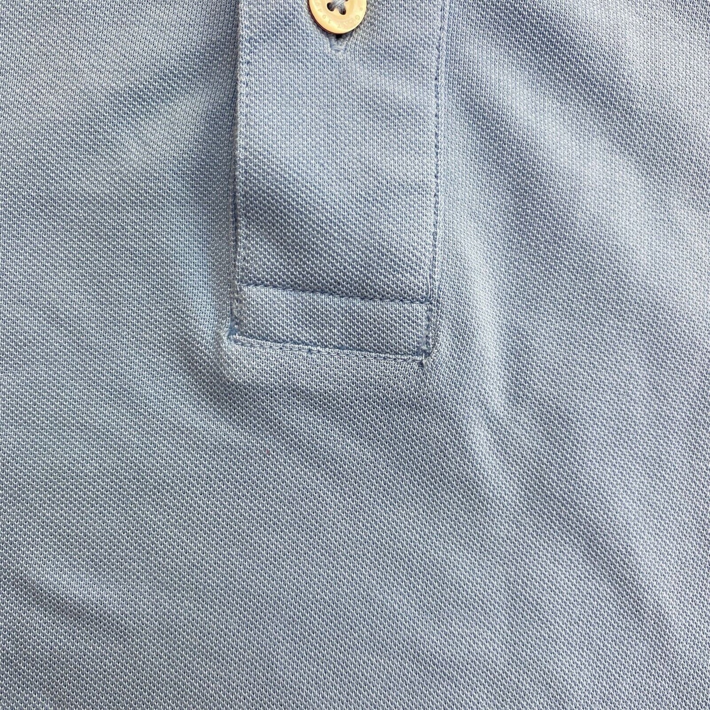 GANT Light Blue Original Pique Rugger Polo Neck T Shirt Size XL 4XL