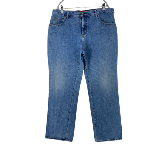 EXPLORER Blue Retro Classic Regular Straight Fit Jeans EU 58 W38 L34