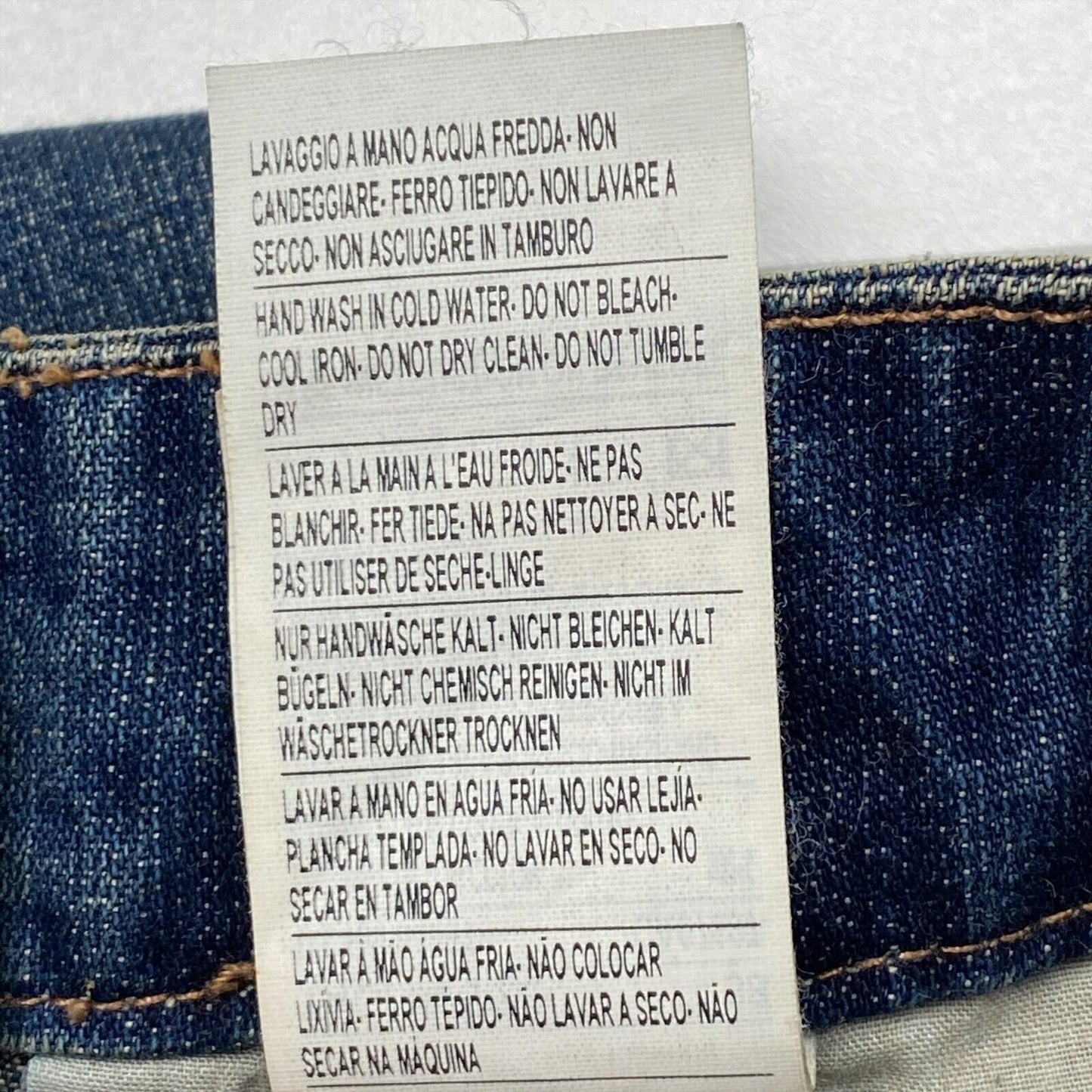 SISLEY Capri-Jeans, 100 % Baumwolle, reguläre Passform, Marineblau, Größe 38 W29