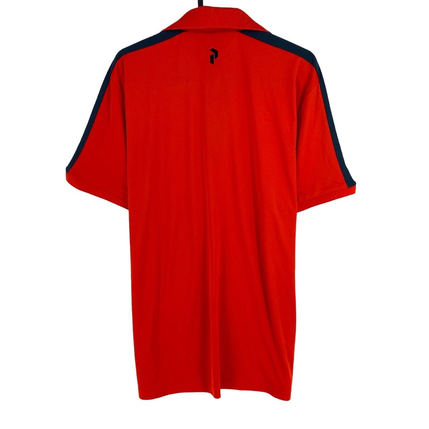 Peak Performance Men Red Player Polo Shirt Size L