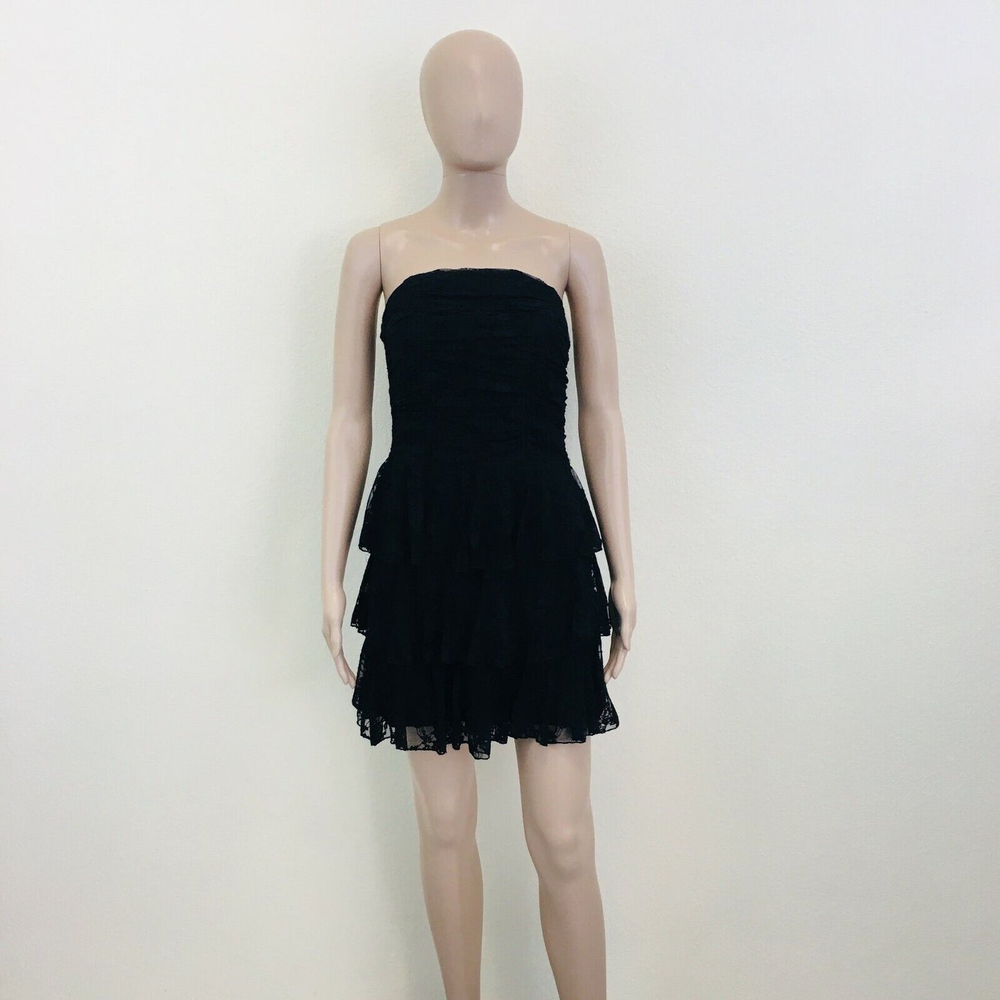 Jennyfer Black Short Sleeveless Evening Dress Size M