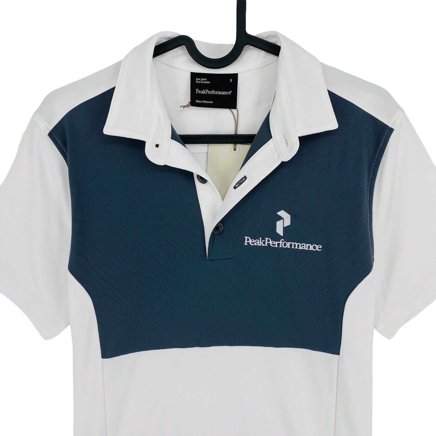 Peak Performance Polo Tour Graphique Blanc Taille S