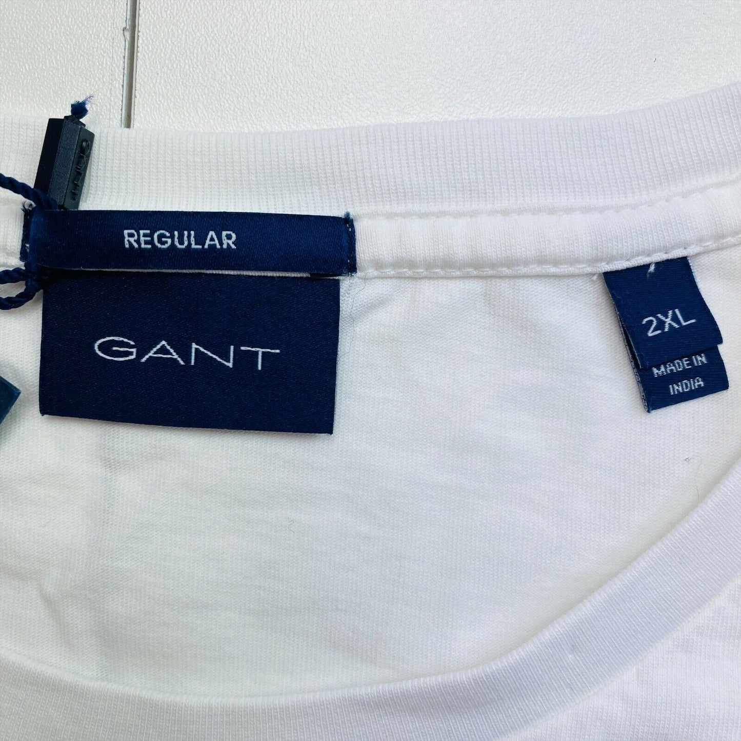 GANT White Original Crew Neck T Shirt Size 2XL XXL