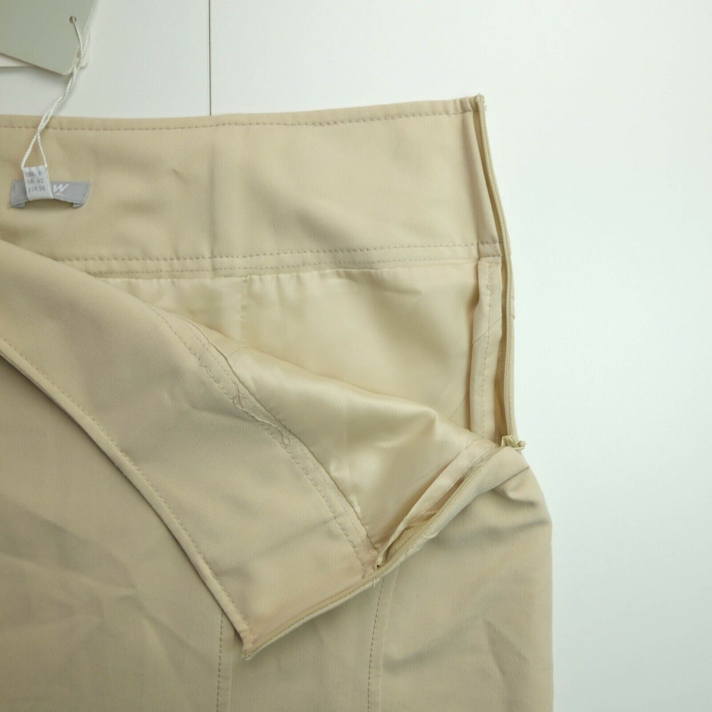 STEFANEL Light Brown Flared Skirt Size EU 38 UK 8 US 6