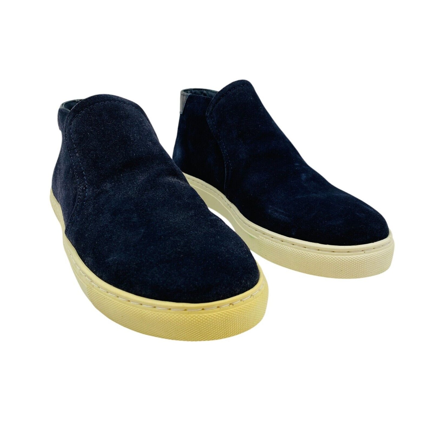 Tommy Hilfiger Mens Navy Blue Suede Leather Slip On Shoes EU 40 US 7.5 UK 6.5