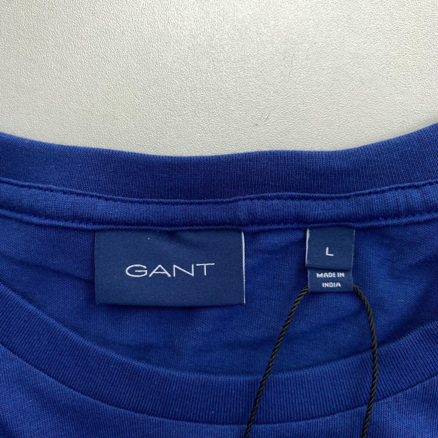 GANT Dark Blue Original SS Crew Neck T Shirt Size L