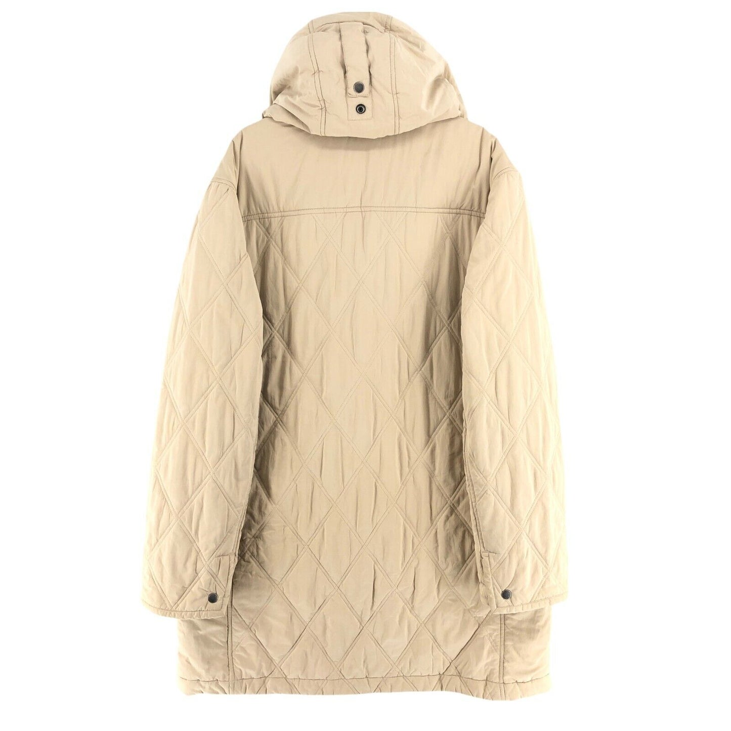 MARINA YACHTING Manteau Parka matelassé à capuche marron Taille EU 52 UK/US 42