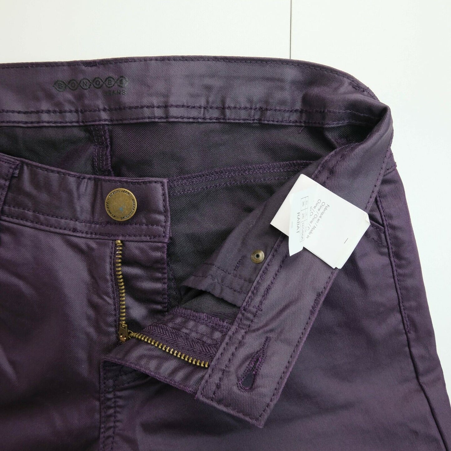 BONOBO JEANS Dark Purple Jeans Size 36