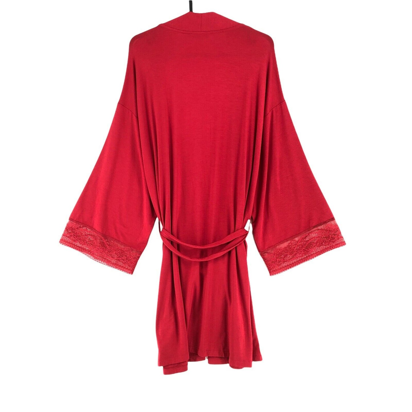 TOMMY HILFIGER Red Belted Light Robe Nightwear Size S