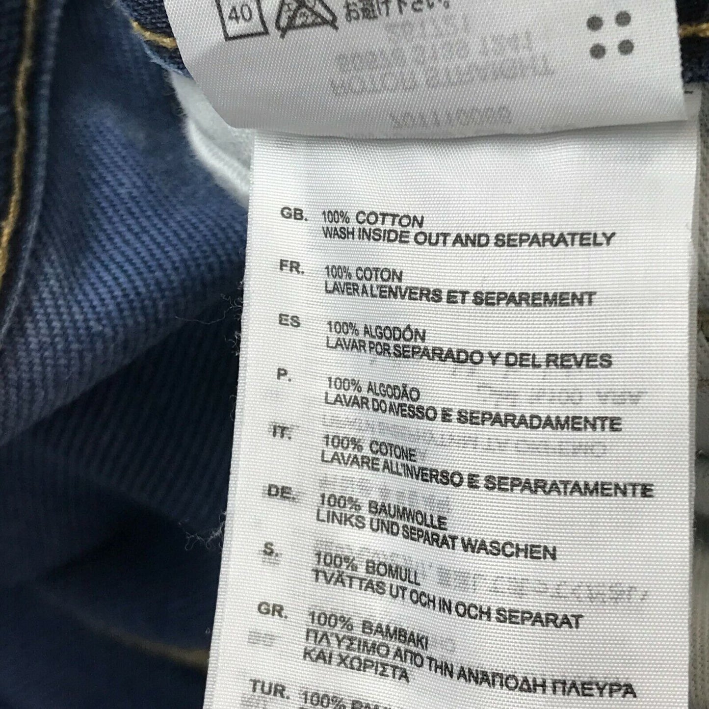 G-STAR RAW ROTOR Dunkelblaue Jeans mit normaler gerader Passform, Größe W31 L34