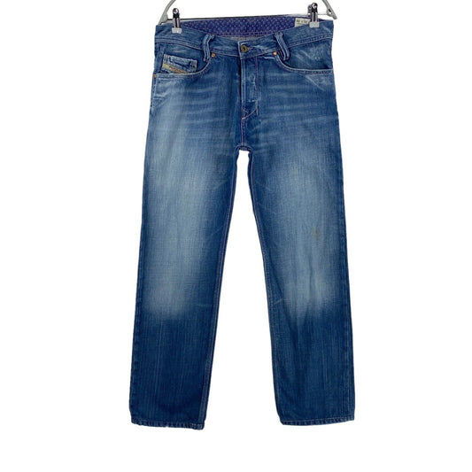 Diesel ONIJO Blaue Jeans mit gerader Passform, reguläre Passform, W31 L30, hergestellt in Italien