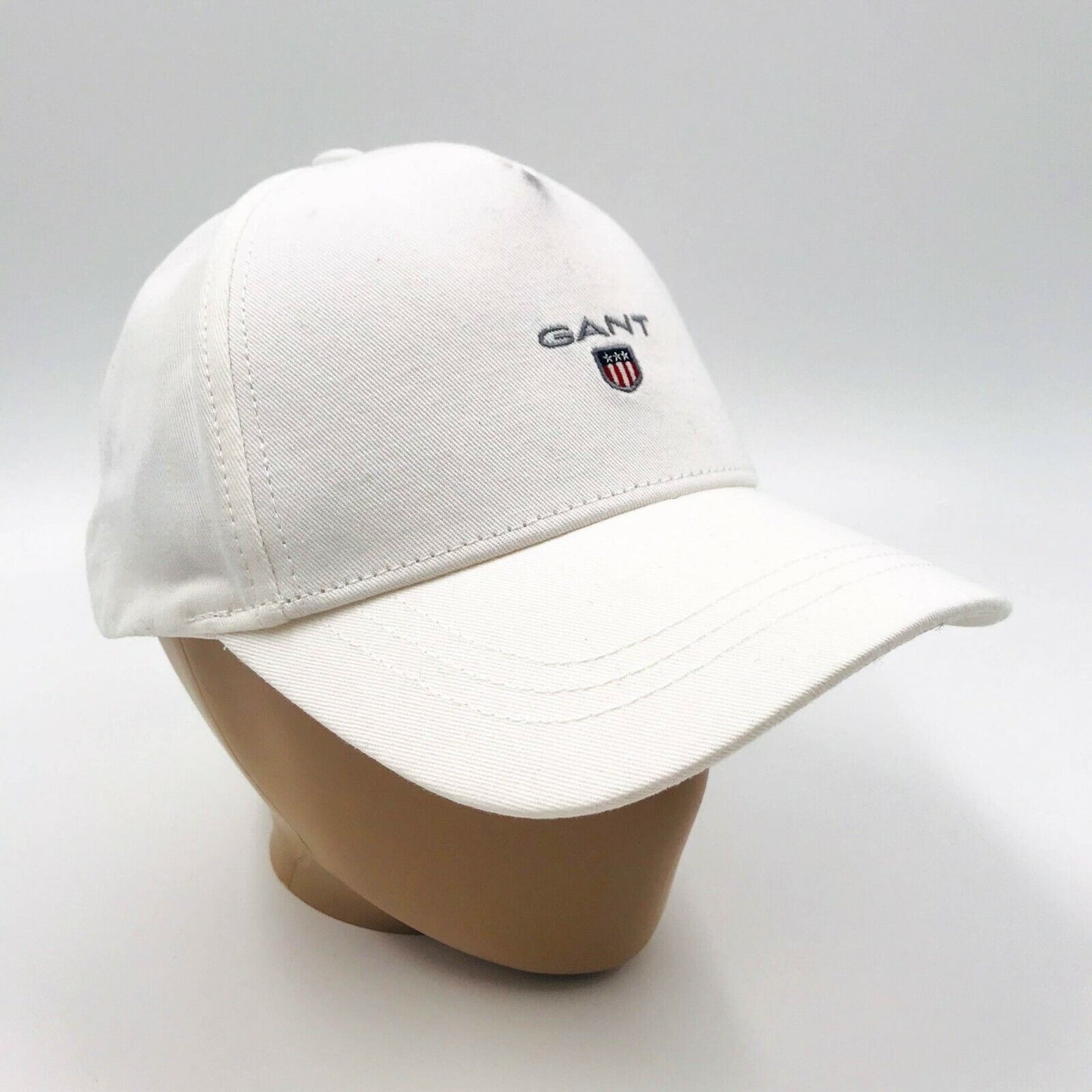 GANT White Original Shield Baseball Cap Hat Size S M