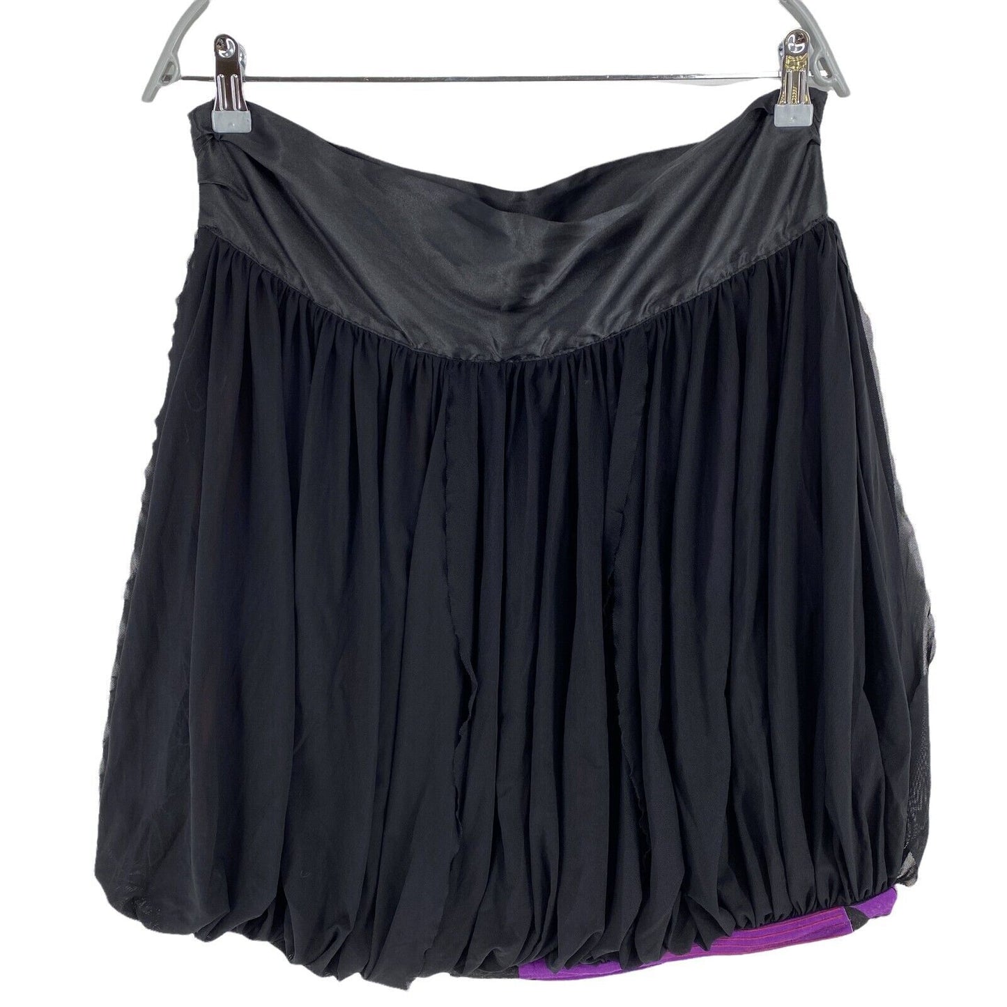 RPR €103 Paramita Women Black Regular Fit Tulip Skirt EU 38 42 UK 10 14 US 8 12