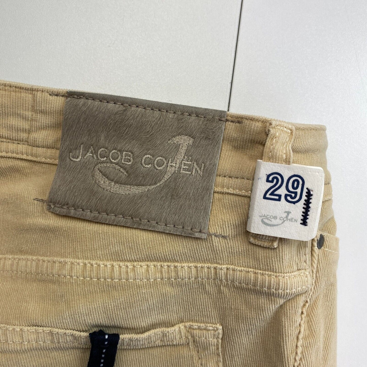 Jacob Cohen Italienische Premium Luxus Cordhose Hose Größe W29 L34