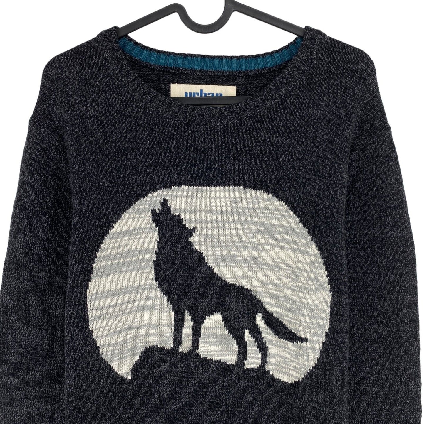 Urban Pipeline Grauer Wolf Pullover Größe L