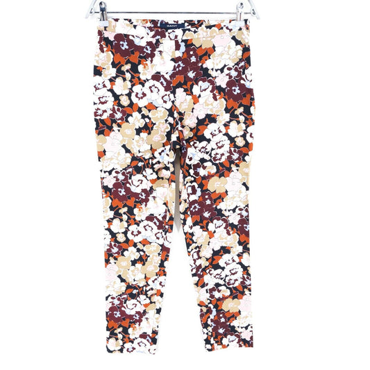 GANT Coloured Pansy Print Slacks Pants Trousers Size EU 36 UK 10 US 6