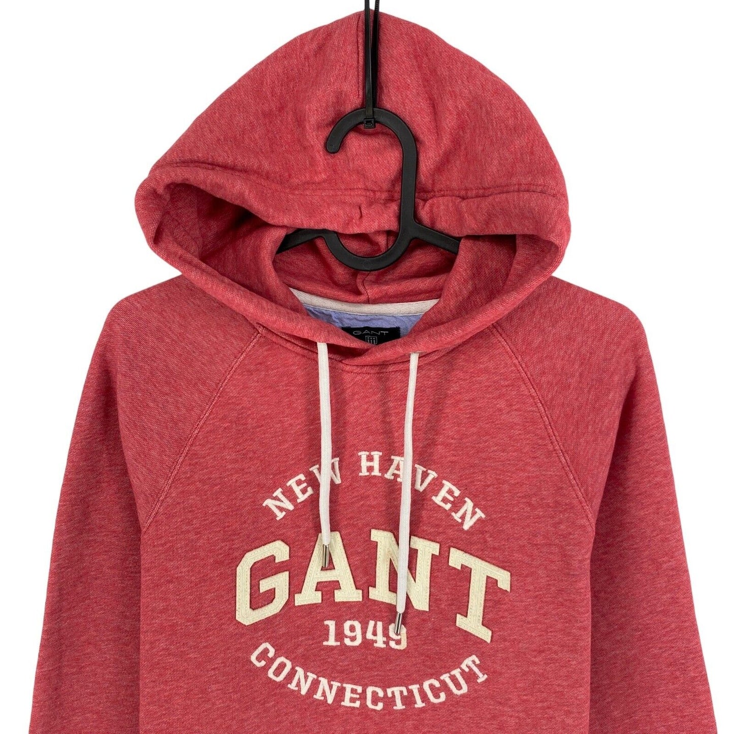 GANT Dark Pink Logo Hoodie Sweater Pullover Size S