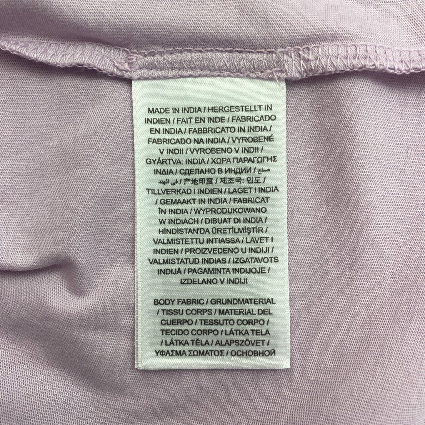 GANT Women Light Purple Icon G Essential Crew Neck Short Sleeve T Shirt Size M