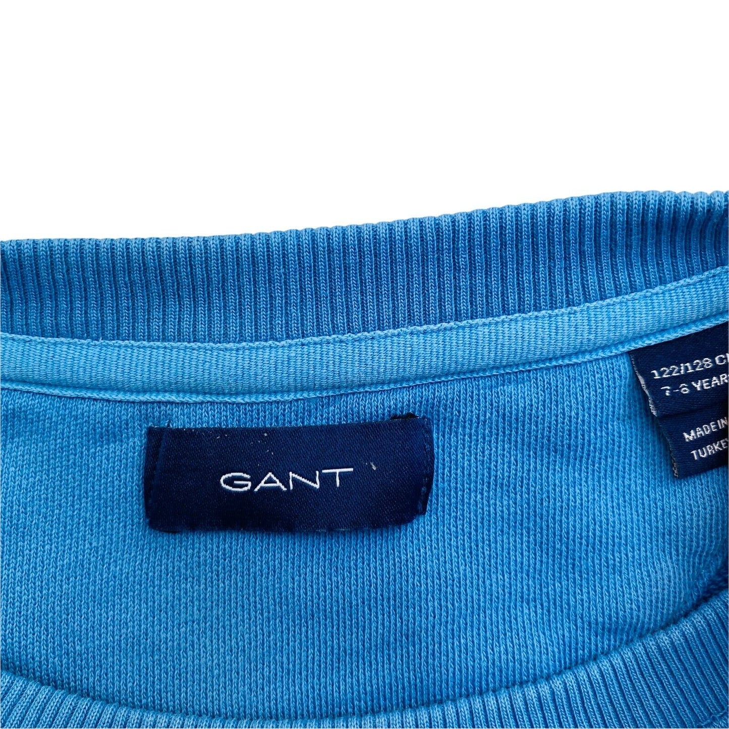 GANT Robe bleue à col rond Taille 122/128 7 - 8 ans