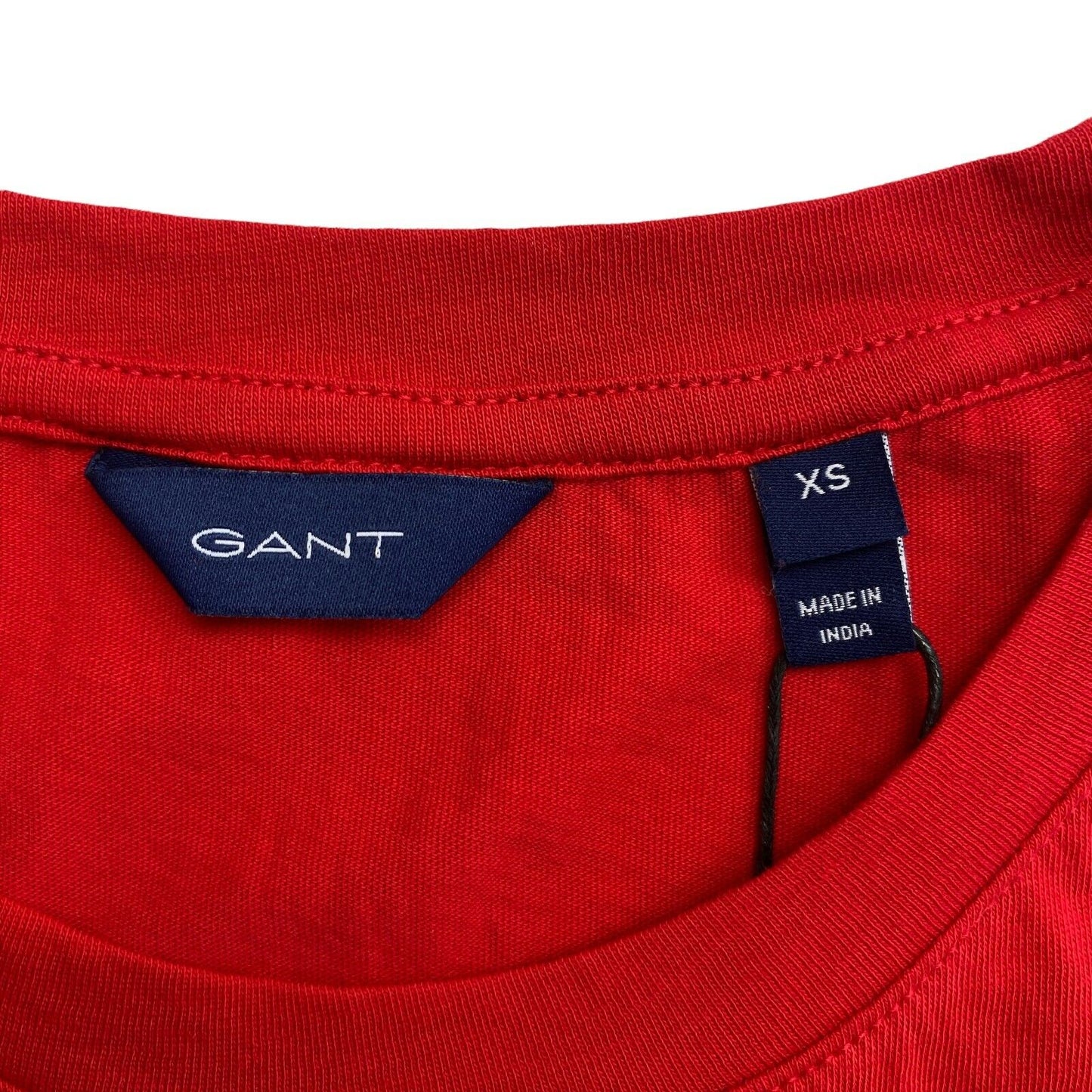 GANT Red Original Crew Neck T Shirt Top Size XS