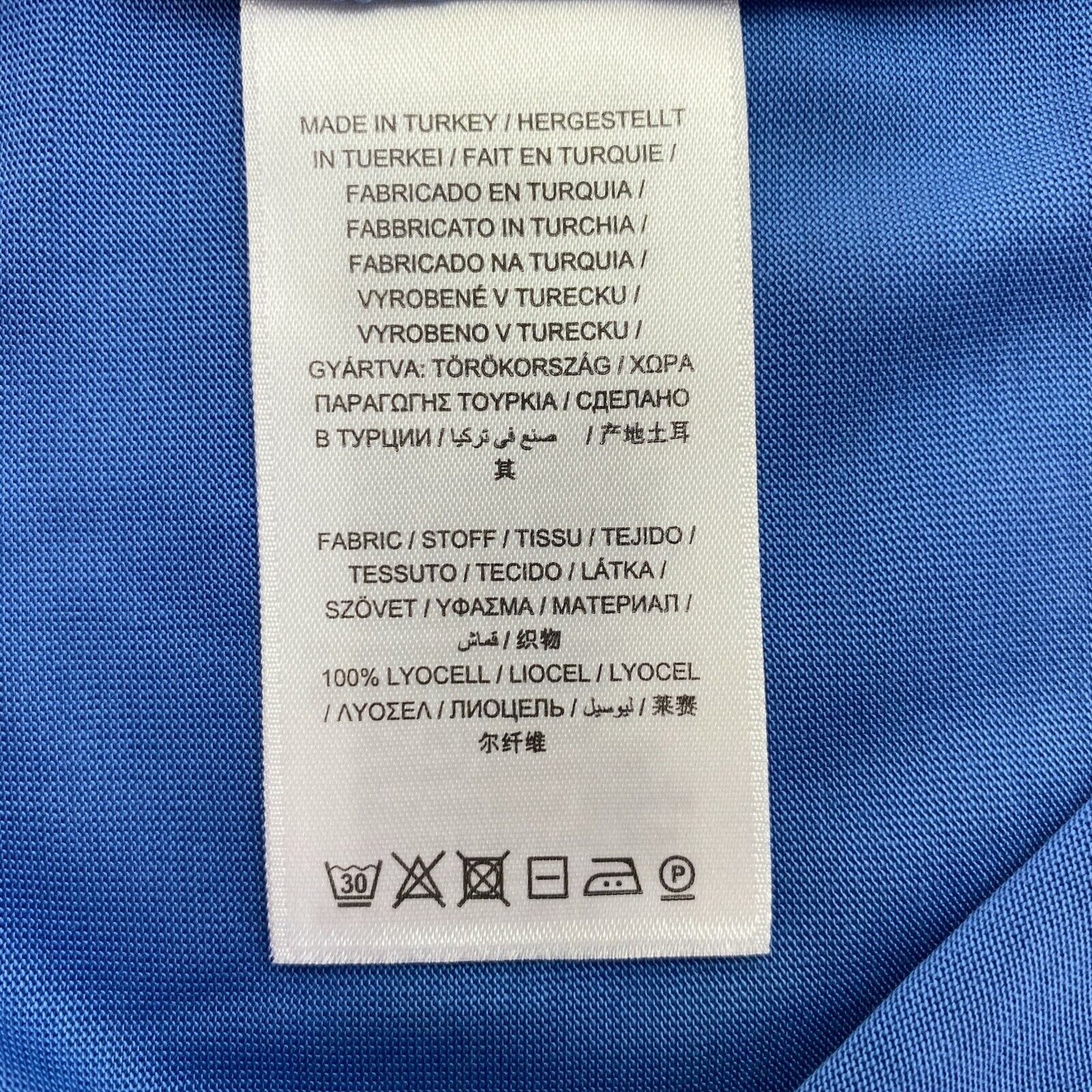 GANT, Blau, leichtes T-Shirt mit Rundhalsausschnitt, Größe S