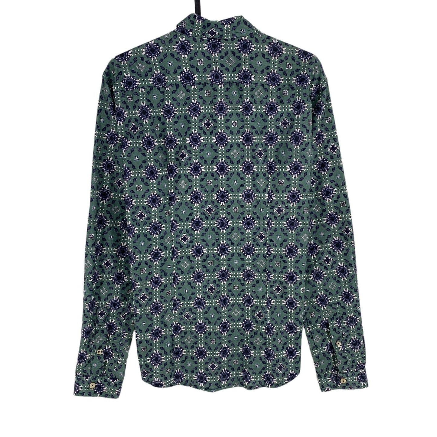 IMPERIAL Green Printed Long Sleeves Shirt Size S