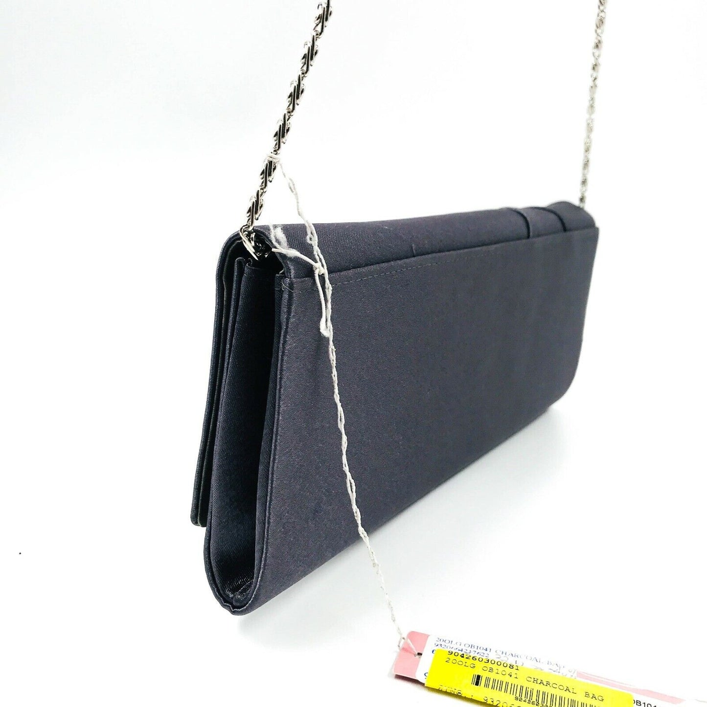 Olga Berg Grey Designer Clutch Bag