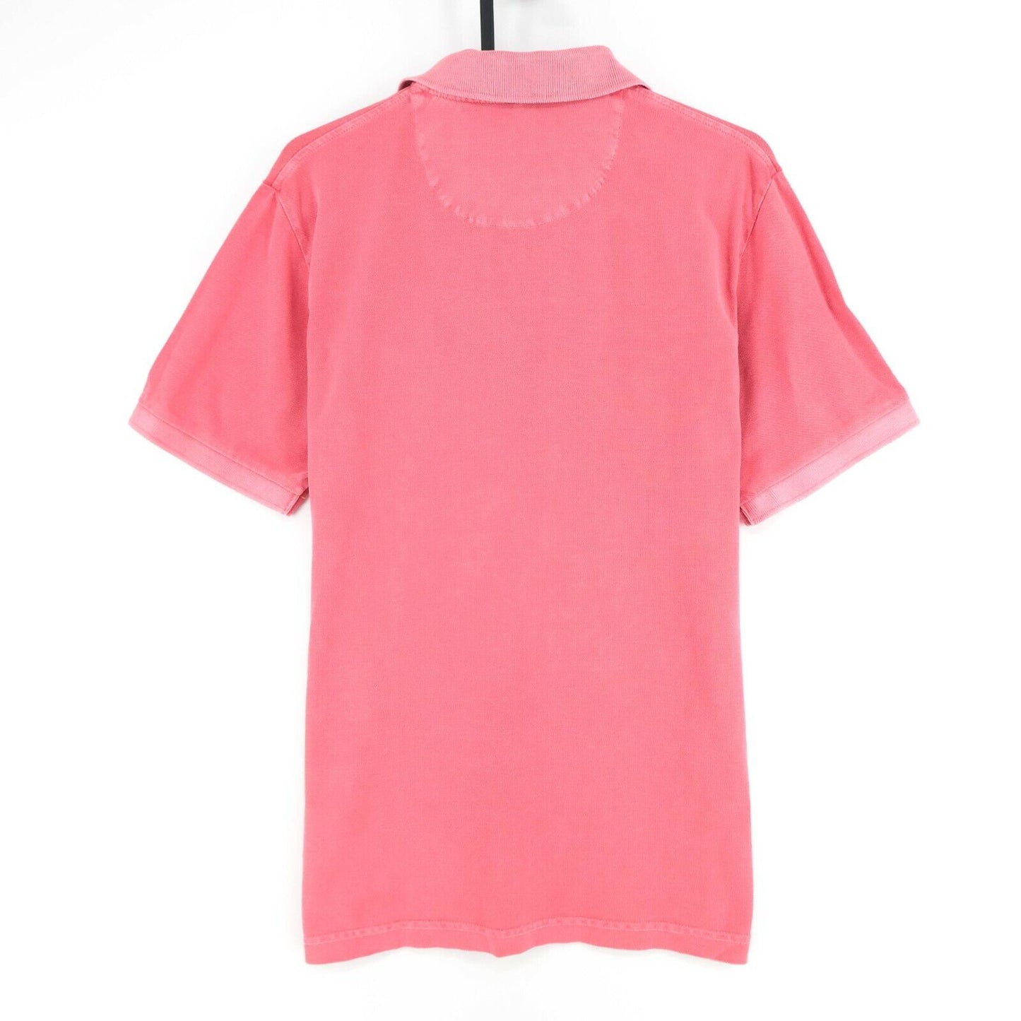 GANT Pink Sun Bleached Lock Up Logo Polo Neck T Shirt Size S L